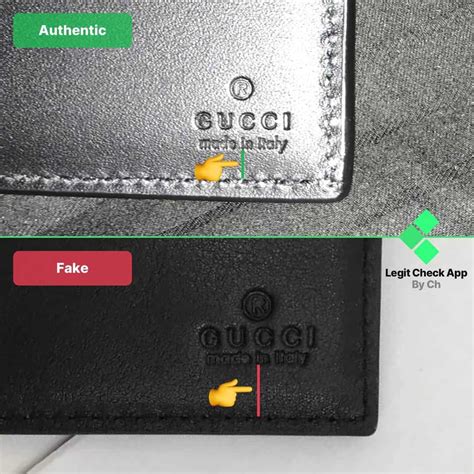 how to tell a real gucci wallet|gucci knockoff wallet.